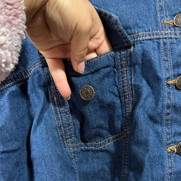 Fringe Denim Jean Jacket - Picture 5 of 9